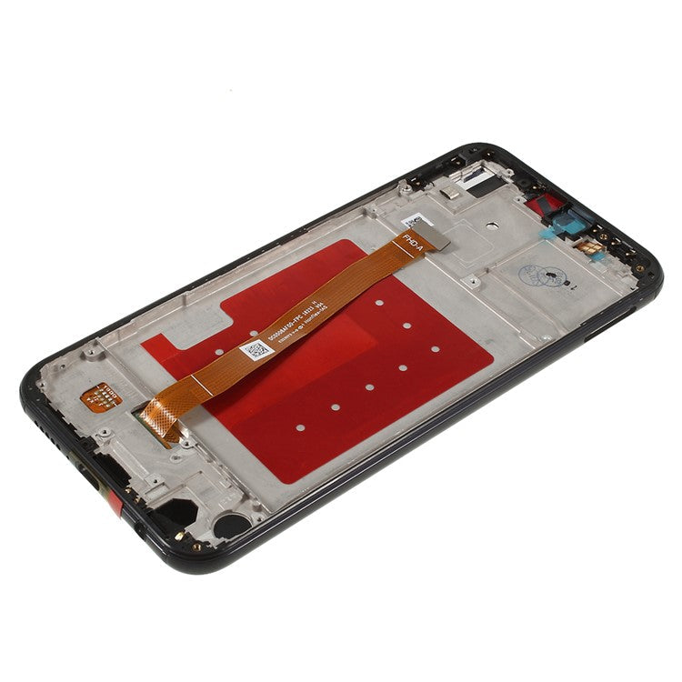 LCD Screen and Digitizer Assembly + Frame Replacement Part for Huawei P20 Lite / Nova 3e - Black