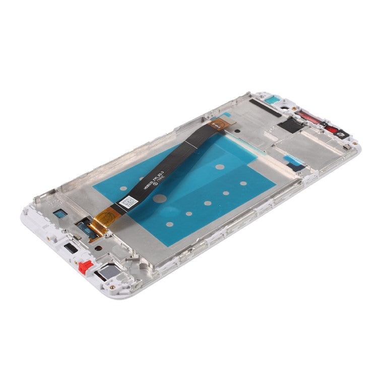 LCD Screen and Digitizer Assembly + Frame Replacement for Huawei Mate 10 Lite - White