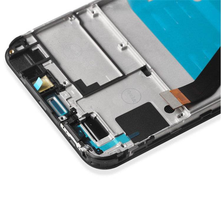 LCD Screen and Digitizer Assembly with Frame for Huawei Y6 (2018) / Enjoy 8e - Black