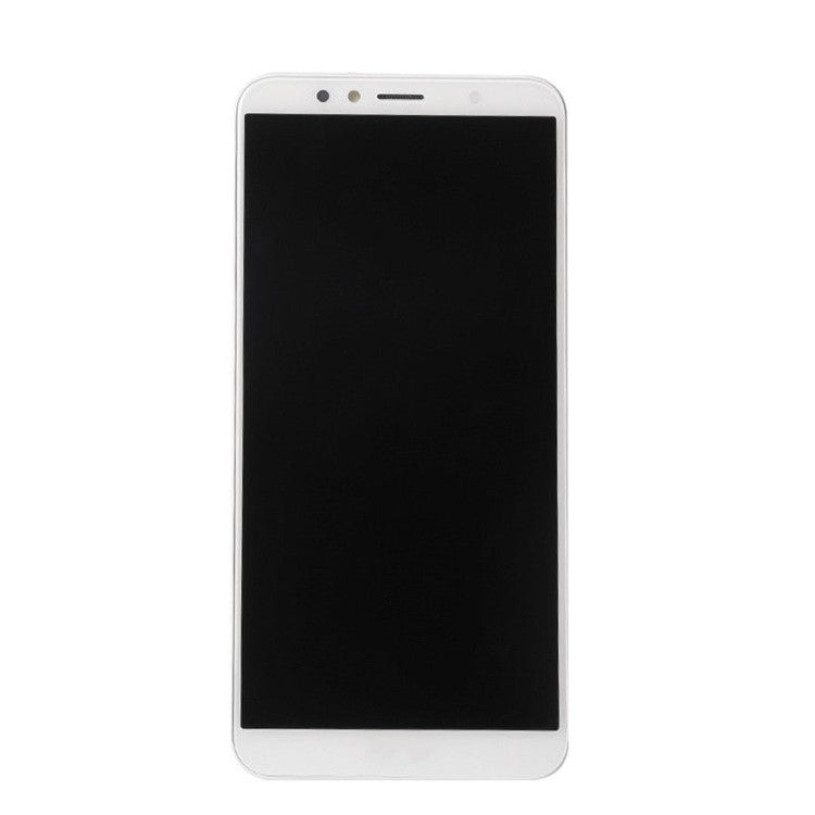LCD Screen and Digitizer Assembly + Frame Spare Part for Huawei Y6 (2018) / Enjoy 8e - White