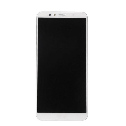 LCD Screen and Digitizer Assembly + Frame Spare Part for Huawei Y6 (2018) / Enjoy 8e - White