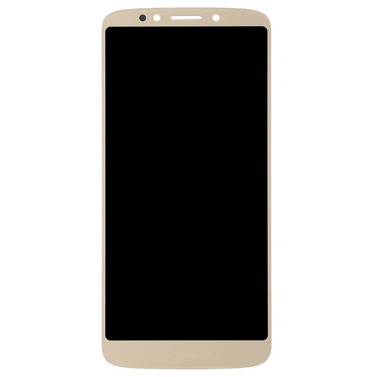 For Motorola Moto E5 LCD Screen and Digitizer Assembly Replace Part - Gold