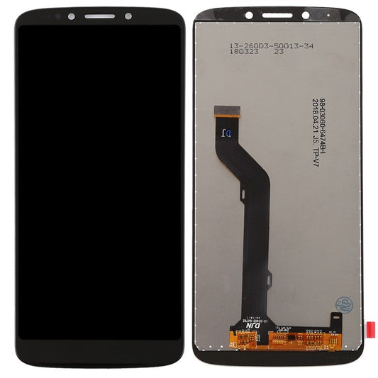 LCD Screen and Digitizer Assembly Spare Part for Motorola Moto E5 Plus (EU Version) - Black