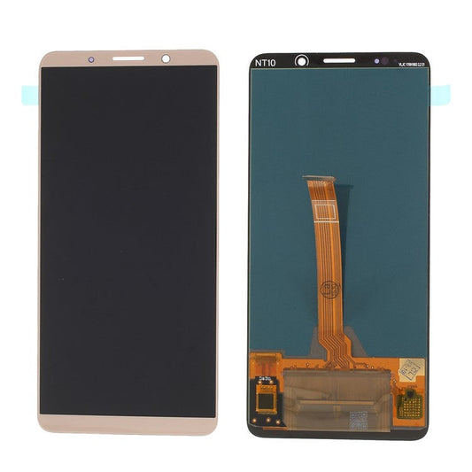 LCD Screen and Digitizer Assembly Replacement Part (without Logo) for Huawei Mate 10 Pro - Gold