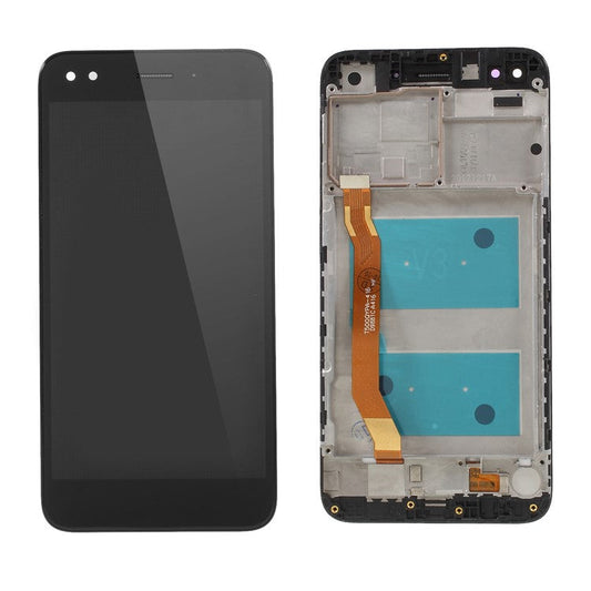 LCD Screen and Digitizer Assembly + Frame  for Huawei P9 lite mini / Y6 Pro (2017) / Enjoy 7 - Black
