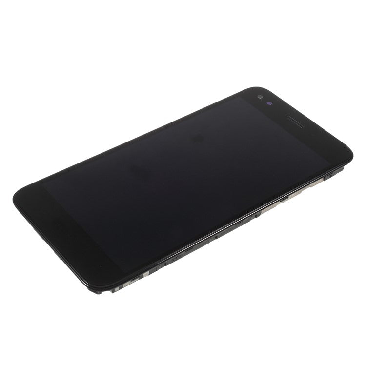 LCD Screen and Digitizer Assembly + Frame  for Huawei P9 lite mini / Y6 Pro (2017) / Enjoy 7 - Black