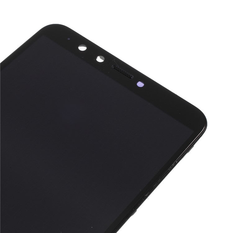 LCD Screen and Digitizer Assembly + Frame Repair Part for Huawei Y9 (2018) / Enjoy 8 Plus - Black