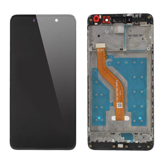 LCD Screen and Digitizer Assembly + Frame Part for Huawei mate 9 lite/Y7 Prime (2017)/Enjoy 7 Plus - Black