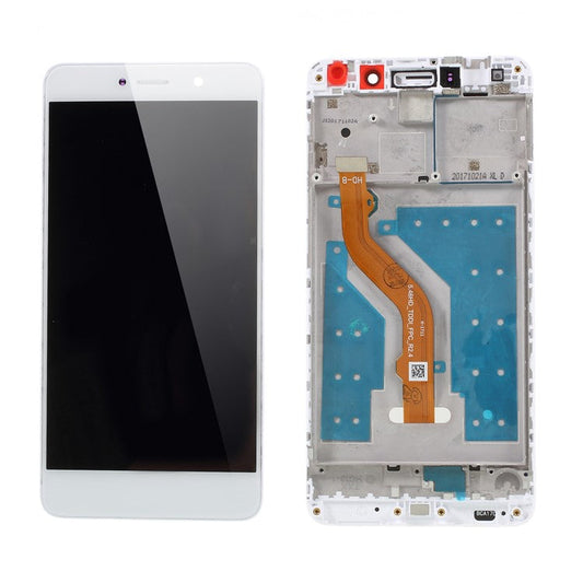 LCD Screen and Digitizer Assembly + Frame Repalcement for Huawei mate 9 lite/Y7 Prime (2017)/Enjoy 7 Plus - White