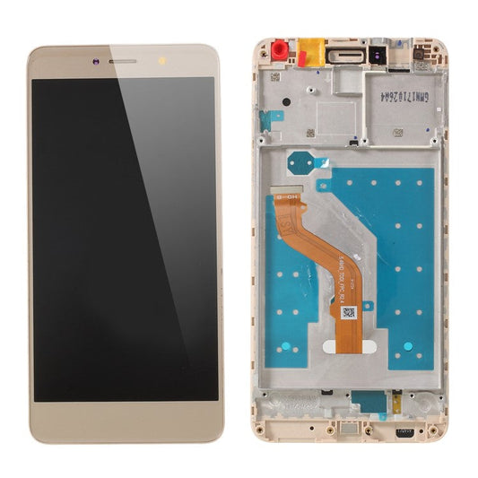 LCD Screen and Digitizer Assembly + Frame Repair Part for Huawei mate 9 lite/Y7 Prime (2017)/Enjoy 7 Plus - Gold
