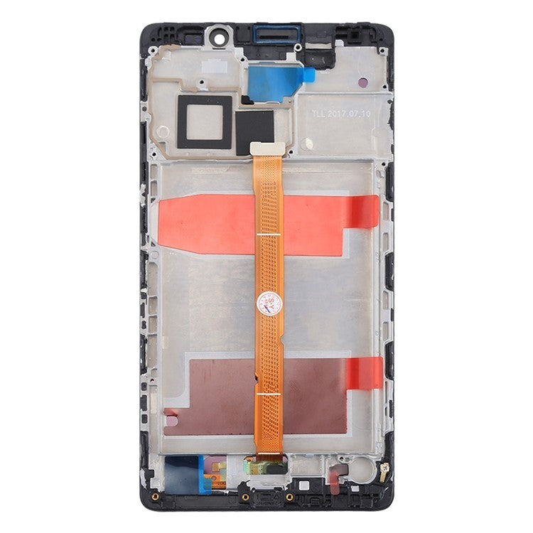 LCD Screen and Digitizer Assembly + Frame for Huawei Mate 8 - Black