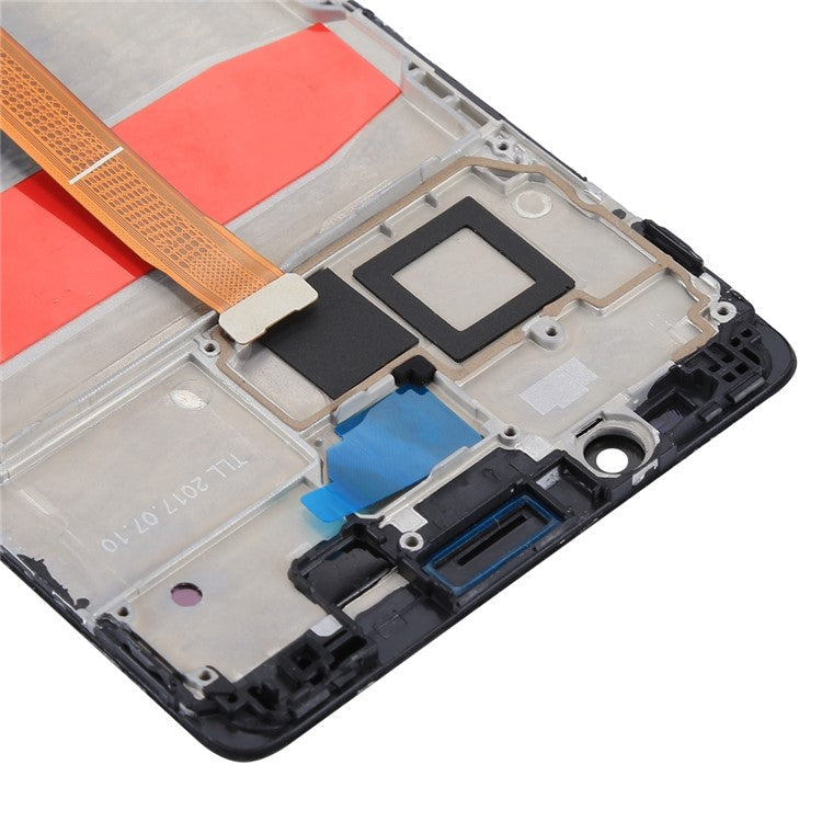 LCD Screen and Digitizer Assembly + Frame for Huawei Mate 8 - Black