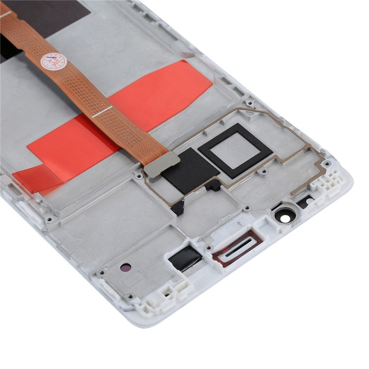 LCD Screen and Digitizer Assembly + Frame Replacement for Huawei Mate 8 - White