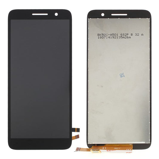 LCD Screen and Digitizer Assembly for Alcatel 1 / Vodafone Smart E9 VFD520 - Black