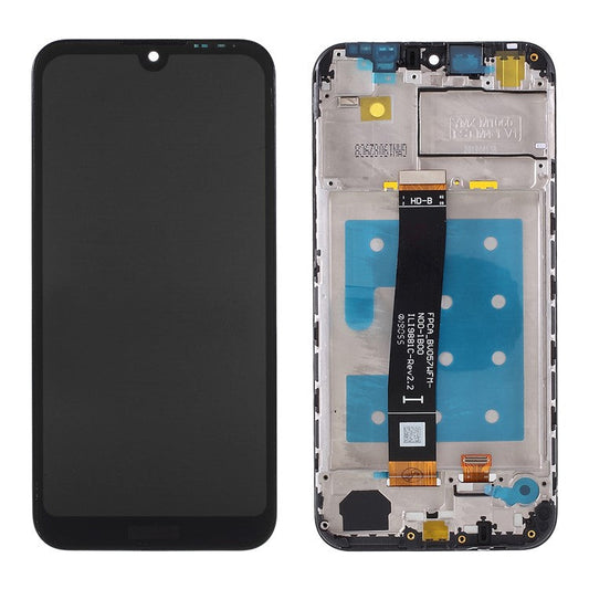 LCD Screen and Digitizer Assembly + Frame Replacement for Huawei Y5 (2019) AMN-LX9 AMN-LX1 AMN-LX2 AMN-LX3 - Black