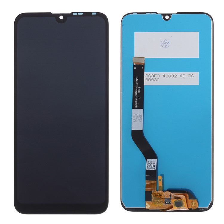 LCD Screen and Digitizer Assembly Part for Huawei Y7 (2019)/Y7 Pro(2019)/Y7 Prime (2019) (3+32GB Version) (without Logo) - Black