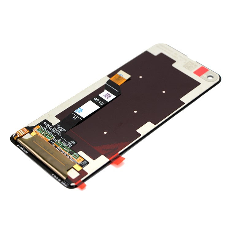 OEM LCD Screen and Digitizer Assembly Replacement for Motorola One Vision/P50 (without Logo) - Black