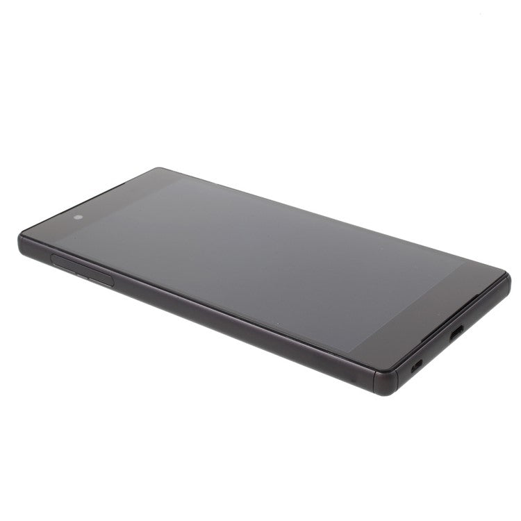 LCD Screen and Digitizer Assembly with Front Housing for Sony Xperia Z5 (OEM material assembly) - Black