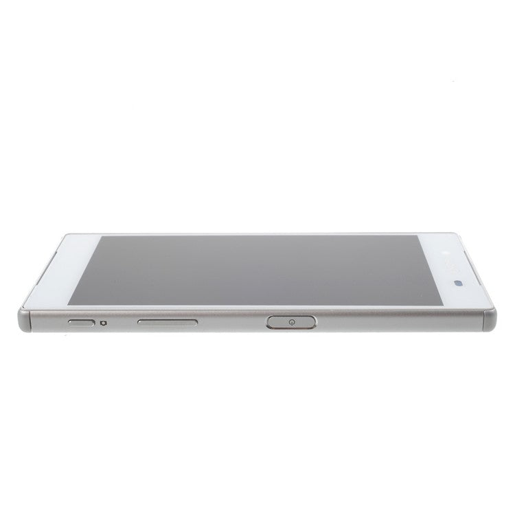 LCD Screen and Digitizer Assembly with Front Housing for Sony Xperia Z5 (OEM material assembly) - White