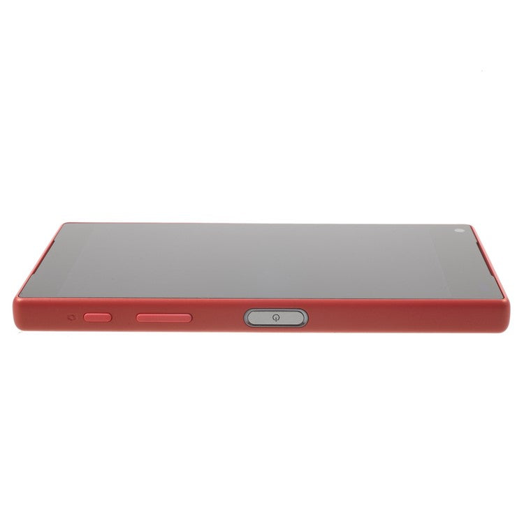 LCD Screen and Digitizer Assembly with Front Housing for Sony Xperia Z5 Compact (OEM material assembly) - Red