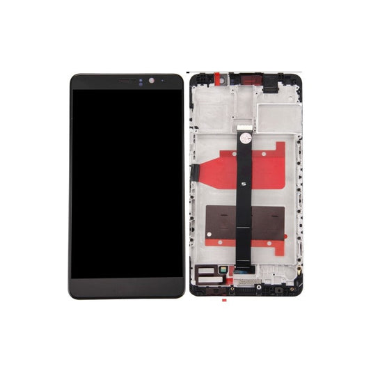 For Huawei Mate 9 Screen and Digitizer Assembly + Frame Replacement (Assembly) (without Logo) - Black