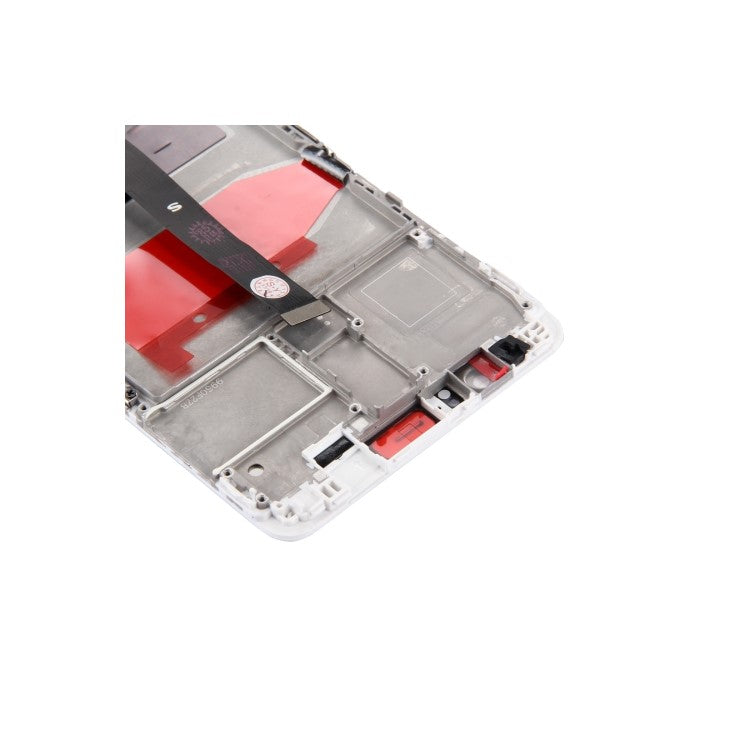 Screen and Digitizer Assembly + Frame Replace Part for Huawei Mate 9 (Assembly) (without Logo) - White