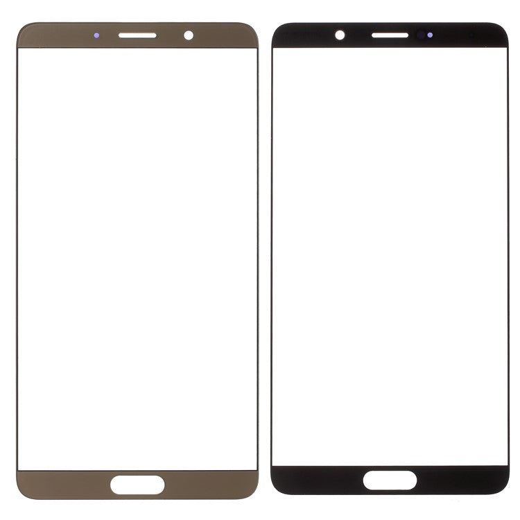 Front Screen Glass Lens Replace Part for Huawei Mate 10 (without Logo) - Gold