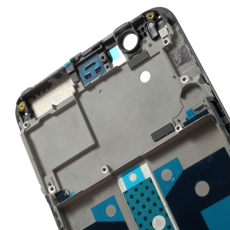 OEM Middle Plate Frame Part for OnePlus 5 with Earpiece Mesh - Black