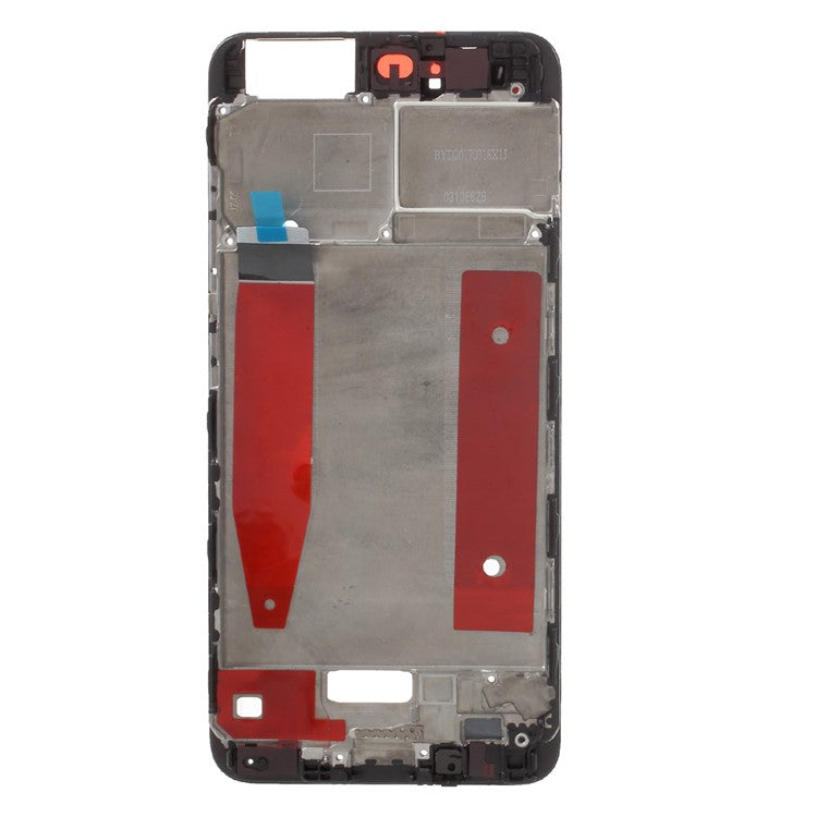 OEM Middle Plate Frame Repair Part for Huawei P10 with Earpiece Mesh - Black