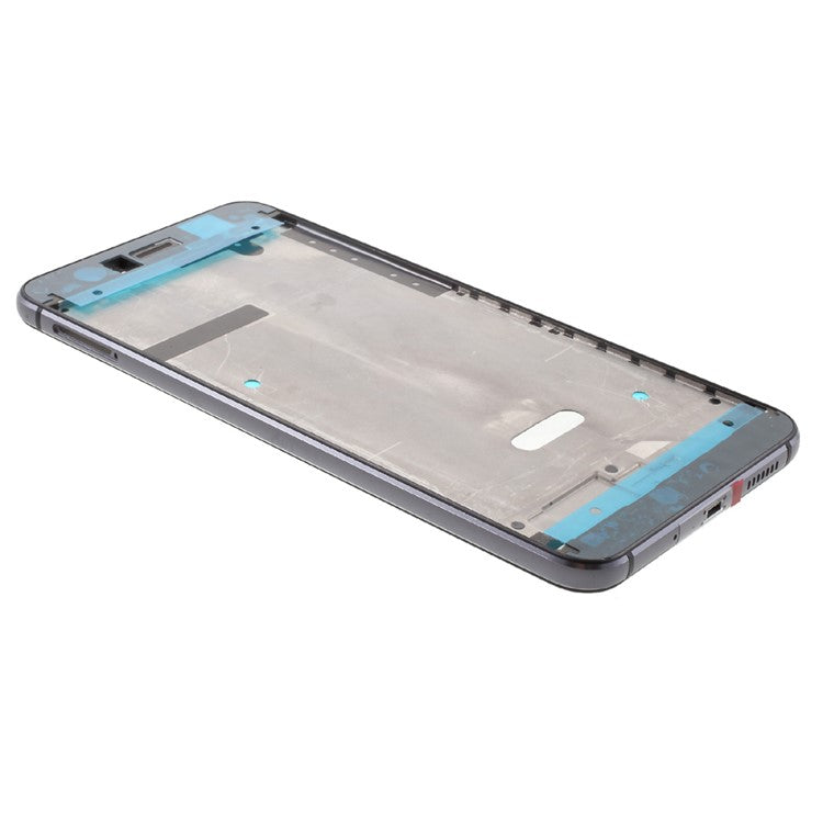 OEM Middle Plate Frame Replacement for Huawei P10 Lite with Earpiece Mesh - Grey