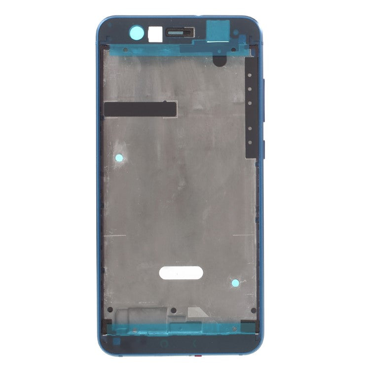 For Huawei P10 Lite OEM Middle Plate Frame Parts with Earpiece Mesh - Blue