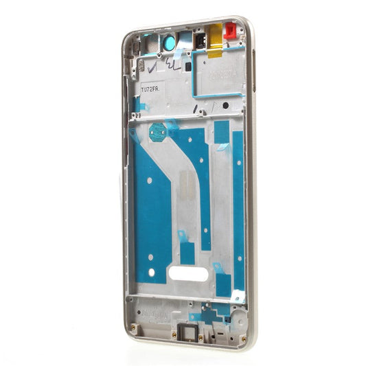 OEM Middle Plate Frame Repair Part for Huawei P8 Lite (2017) / Honor 8 Lite with Earpiece Mesh - Gold Color