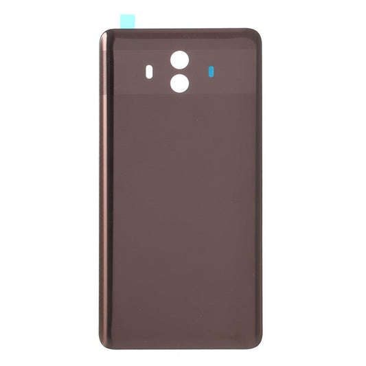OEM Battery Housing Cover Replacement with Adhesive Sticker for Huawei Mate 10 - Brown
