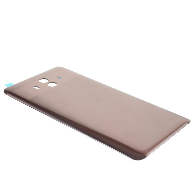 OEM Battery Housing Cover Replacement with Adhesive Sticker for Huawei Mate 10 - Brown