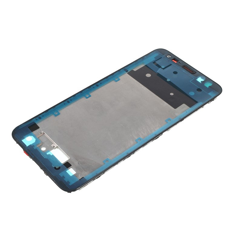 OEM Middle Plate Frame Part for Huawei Mate 10 Lite with Earpiece Mesh - Black