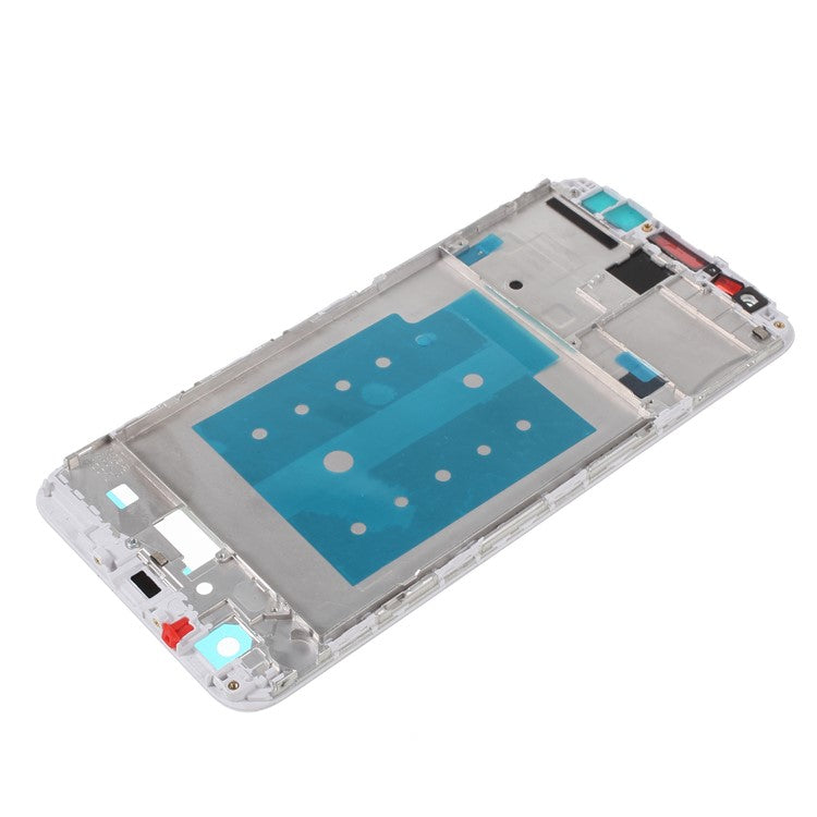 OEM Middle Plate Frame Repair Part for Huawei Mate 10 Lite with Earpiece Mesh - White