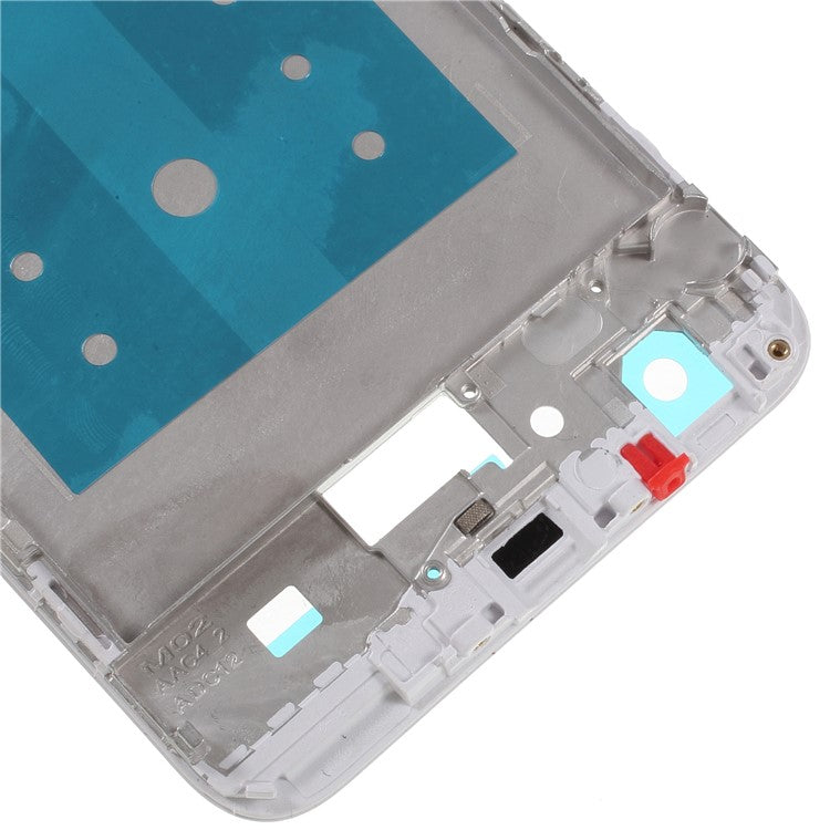 OEM Middle Plate Frame Repair Part for Huawei Mate 10 Lite with Earpiece Mesh - White