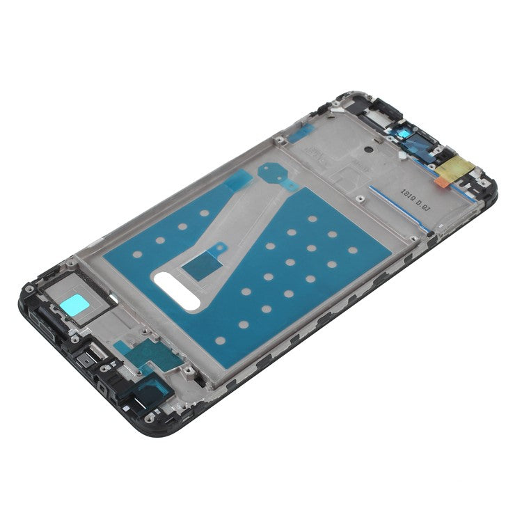 OEM Middle Plate Frame Replacement for Huawei P Smart/Enjoy 7S with Earpiece Mesh - Black