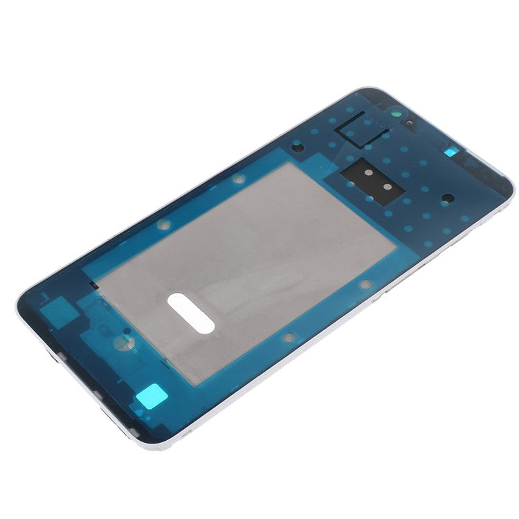 OEM Middle Plate Frame Part for Huawei P Smart/Enjoy 7S with Earpiece Mesh - White