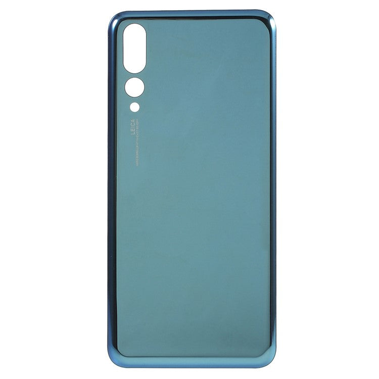 Battery Housing Cover Replace Part with Adhesive Sticker for Huawei P20 Pro - Blue