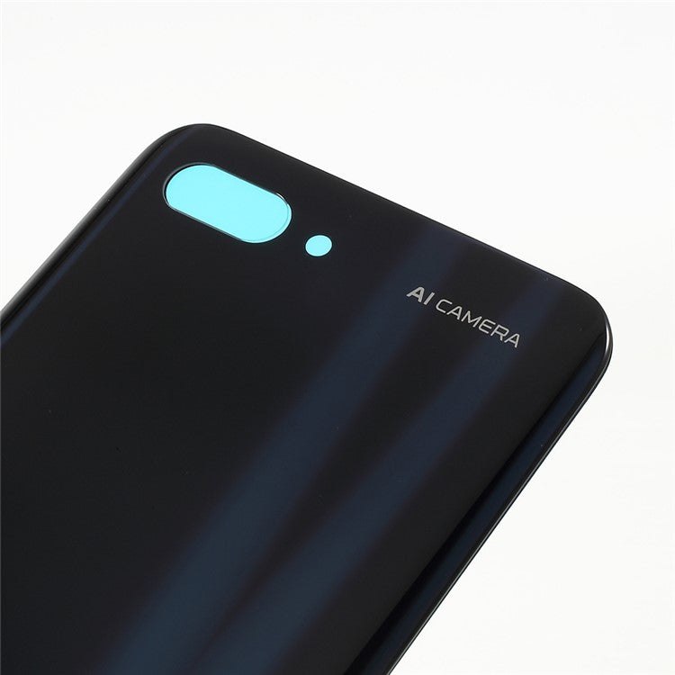 OEM Battery Housing Cover Part with Adhesive Sticker for Huawei Honor 10 - Black