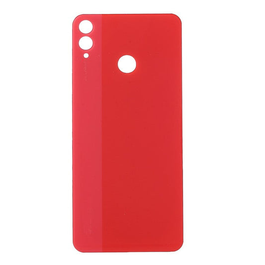 Battery Housing Door Replacement Part with Adhesive Sticker for Huawei Honor 8X - Red