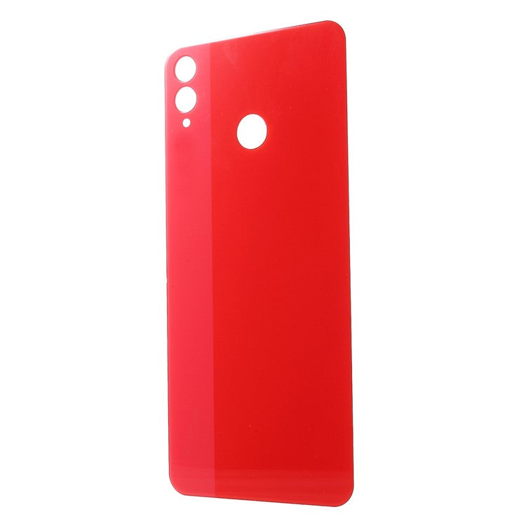 Battery Housing Door Replacement Part with Adhesive Sticker for Huawei Honor 8X - Red