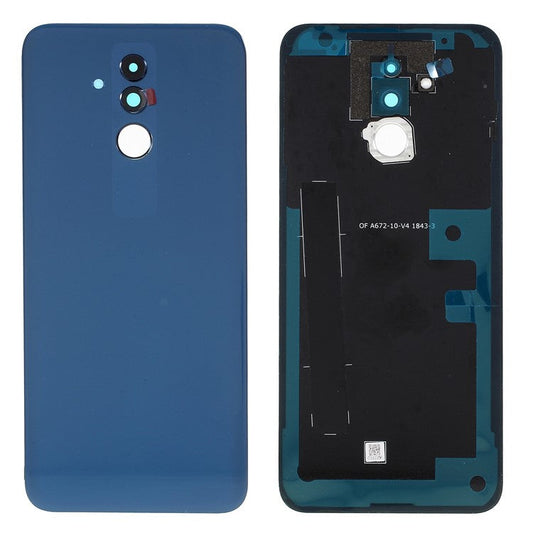 For Huawei Mate 20 Lite OEM Back Battery Housing [with Camera Lens Ring Cover + Adhesive Sticker] - Blue