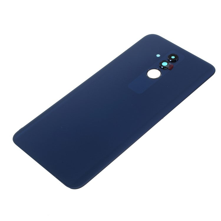 For Huawei Mate 20 Lite OEM Back Battery Housing [with Camera Lens Ring Cover + Adhesive Sticker] - Blue