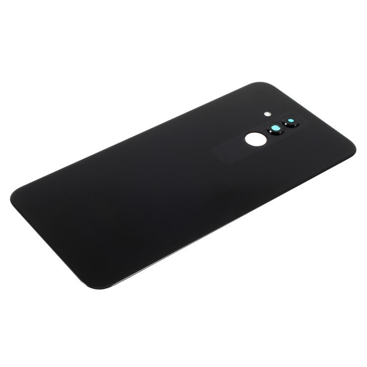 For Huawei Mate 20 Lite OEM Back Battery Housing [with Camera Lens Ring Cover + Adhesive Sticker] - Black
