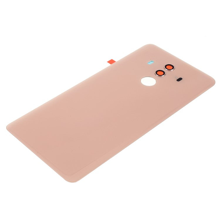 For Huawei Mate 10 Pro OEM Battery Housing Door Cover [with Camera Lens Ring Cover + Adhesive Sticker] - Pink Gold