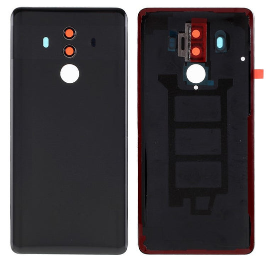 For Huawei Mate 10 Pro OEM Battery Housing Door Cover [with Camera Lens Ring Cover + Adhesive Sticker] - Titanium Grey