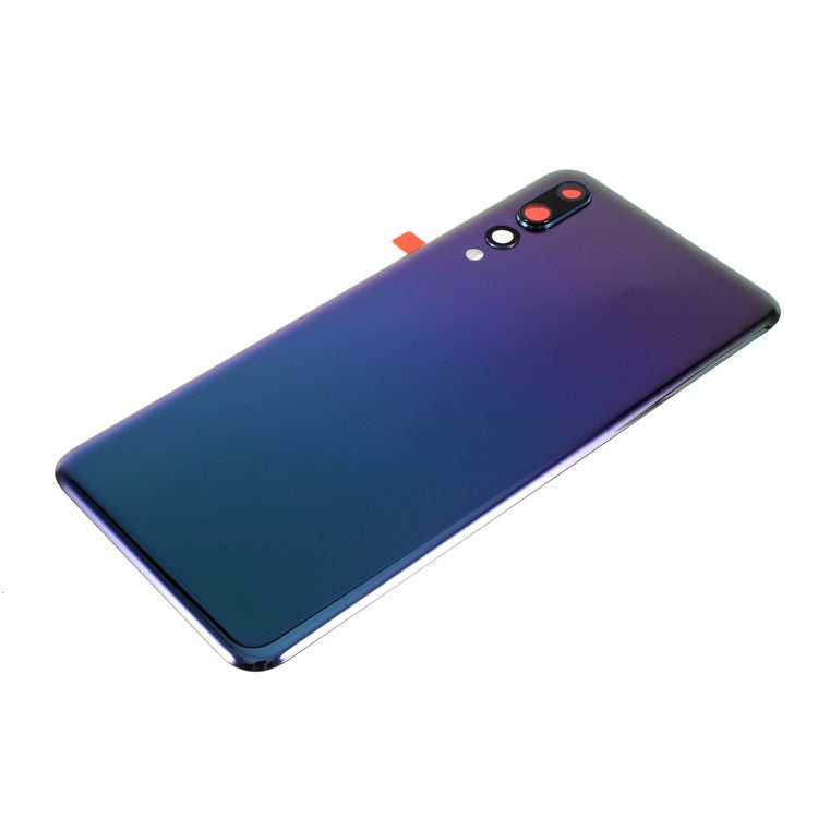 OEM Back Battery Housing for Huawei P20 Pro [with Camera Lens Ring Cover + Adhesive Sticker] - Twilight