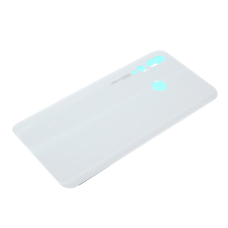 OEM Replacement Battery Housing Cover with Adhesive Sticker for Huawei nova 4 - White